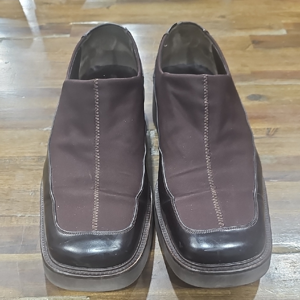 Mezlan Dark Brown Slip-On Loafers